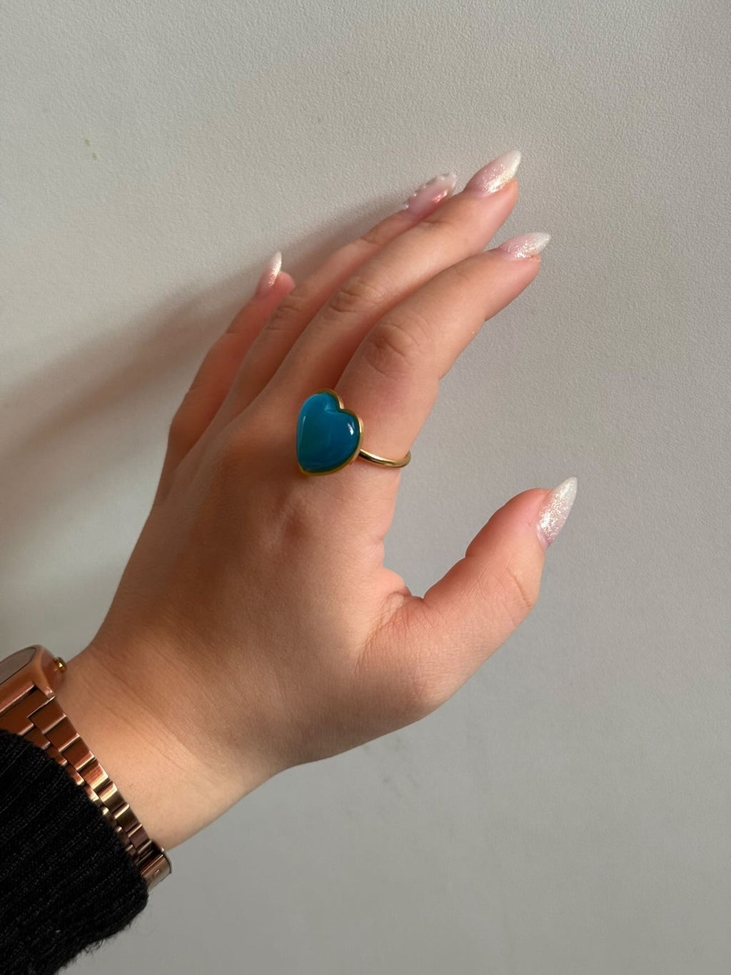 Ocean Heart Ring