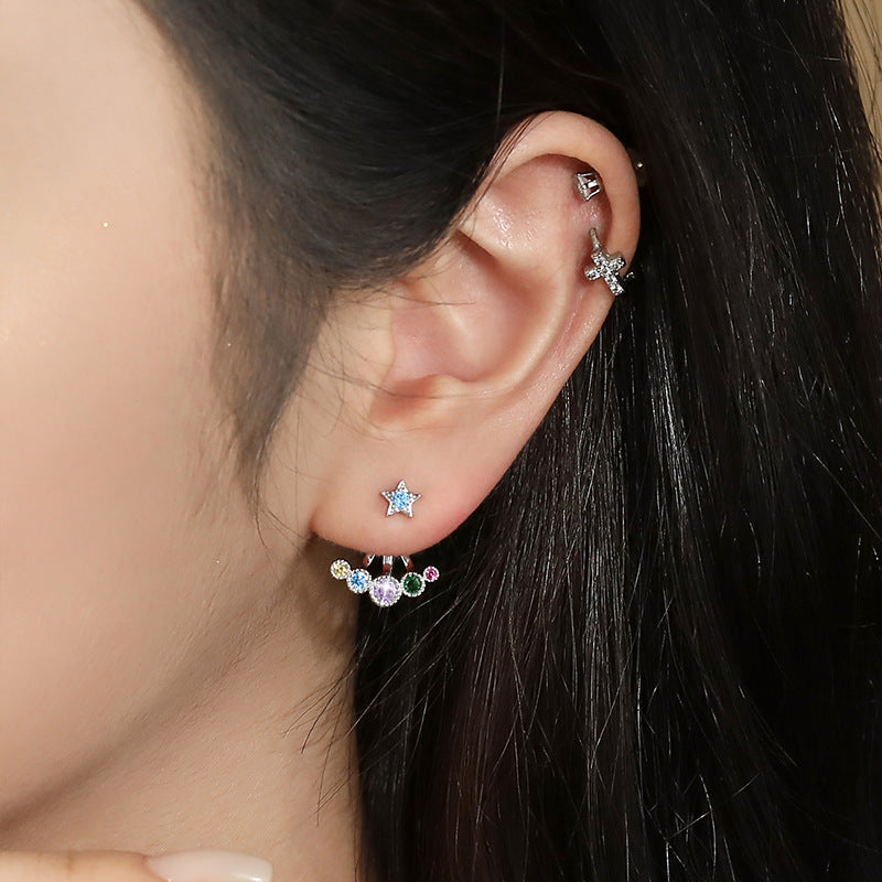 Chroma Back Drop Earrings - Holiday Collection