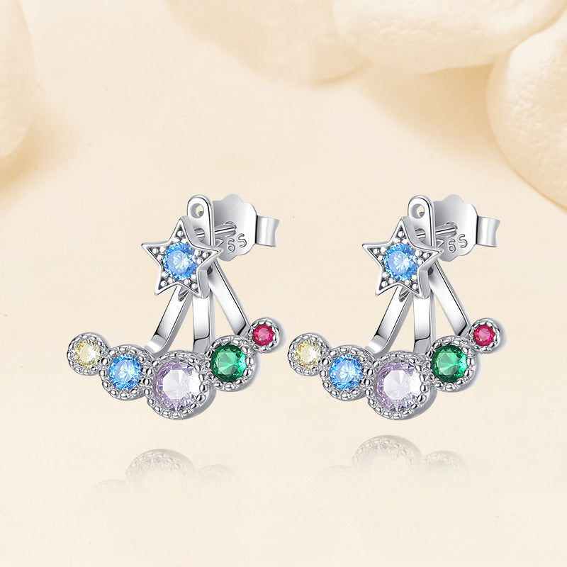 Chroma Back Drop Earrings - Holiday Collection