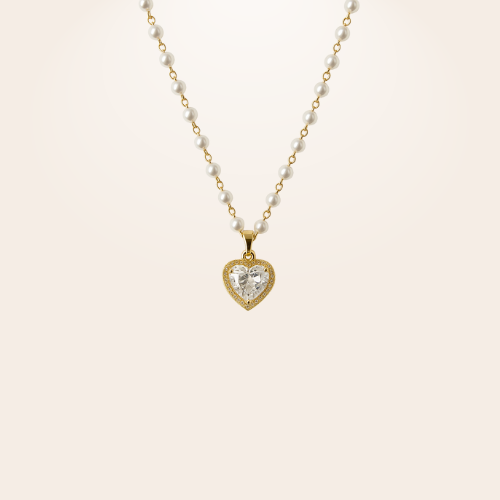 Colar Eternal Heart Pearl
