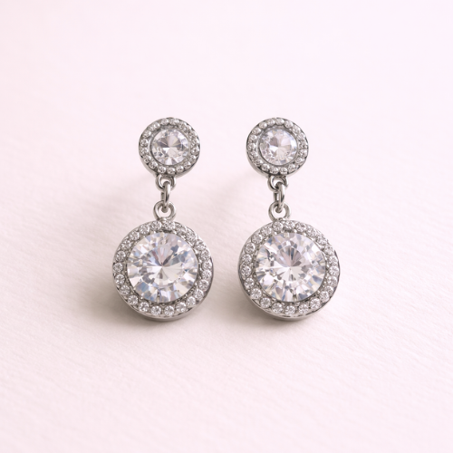 Brincos Crystal Shine