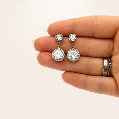 Brincos Crystal Shine